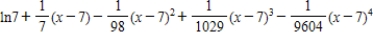<strong>Find the fourth degree Taylor polynomial centered at for the function. </strong> A) B) C) D) E)