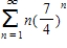 <strong>Use the Ratio Test to determine the convergence or divergence of the series. </strong> A)Ratio Test inconclusive B)converges C)diverges
