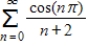 Determine whether the series converges conditionally or absolutely,or diverges. 
