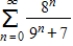 Use the Direct Comparison Test to determine the convergence or divergence of the series . 