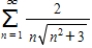 Use the Limit Comparison Test to determine the convergence or divergence of the series . 