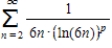 Find the positive values of p for which the series converges. 
