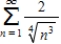 Sketch the graph of the sequence of partial sum of the series . 