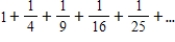 Write the first five terms of the sequence of partial sums. 