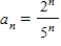 Determine the convergence or divergence of the sequence with the given nth term.If the sequence converges,find its limit. 