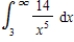 <strong>Determine whether the improper integral diverges or converges.Evaluate the integral if it converges. </strong> A) B) C) D) E)diverges