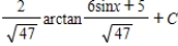<strong>Use integration tables to find . </strong> A) B) C) D) E)
