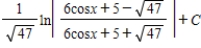 <strong>Use integration tables to find . </strong> A) B) C) D) E)