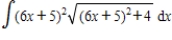 <strong>Use integration tables to find . </strong> A) B) C) D) E)