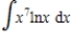 <strong>Find the integral using integration by parts. </strong> A) B) C) D) E)