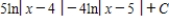 <strong>Use partial fractions to find the integral . </strong> A) B) C) D) E)