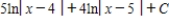 <strong>Use partial fractions to find the integral . </strong> A) B) C) D) E)