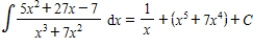 <strong>Use partial fractions to find . </strong> A) B) C) D) E)