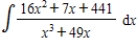 <strong>Use partial fractions to find the integral . </strong> A) B) C) D) E)