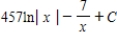 <strong>Use partial fractions to find the integral . </strong> A) B) C) D) E)