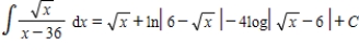 <strong>Use substitution and partial fractions to find the indefinite integral. . </strong> A) B) C) D) E)