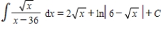 <strong>Use substitution and partial fractions to find the indefinite integral. . </strong> A) B) C) D) E)