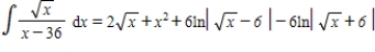 <strong>Use substitution and partial fractions to find the indefinite integral. . </strong> A) B) C) D) E)