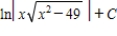 <strong>Find the indefinite integral by making the substitution . </strong> A) B) C) D) E)