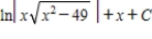 <strong>Find the indefinite integral by making the substitution . </strong> A) B) C) D) E)