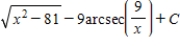 <strong>Find the indefinite integral by making the substitution . </strong> A) B) C) D) E)