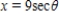 Find the indefinite integral by making the substitution . 