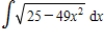 Find the indefinite integral. ​   ​