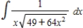 Find the indefinite integral. ​   ​