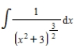 Find the indefinite integral. ​   ​