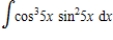 Find the indefinite integral. ​   ​