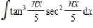 Find the indefinite integral. ​   ​