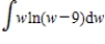 Find the indefinite integral. ​   ​