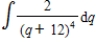 Find the indefinite integral. ​   ​