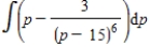 Find the indefinite integral. ​   ​