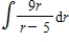 Find the indefinite integral. ​   ​
