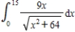 Find the definite integral. ​   ​