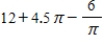 <strong>For Question 5,region W is bounded by , , ,and . What is the area of the region W? </strong> A)12 B) C) D)