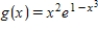 <strong>Find the combined area of the two regions bounded by the curves and as shown in the figure bellow. </strong> A)0.073 B)0.203 C)0.276 D)0.828