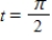 <strong>The velocity of a particle moving along a line is given by for the interval . How far to the right of the starting point will the particle be at ? </strong> A)2.212 B)1.548 C)3.318 D)4.424
