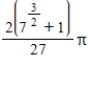 <strong>Find the area of the surface generated by revolving the curve about the x-axis. , </strong> A) B) C) D) E)