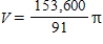 <strong>Use the shell method to find the volume of the solid generated by revolving the plane region about the line . , , </strong> A) B) C) D) E)
