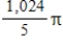 <strong>Use the disk or shell method to find the volume of the solid generated by revolving the region bounded by the graphs of the equations about the line . , , </strong> A) B) C) D) E)
