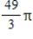 <strong>Find the volume of the solid generated by revolving the region bounded by the graphs of the equations about the given lines. , (i)y-axis; (ii)the line </strong> A) ; B) ; C) ; D) ; E) ;