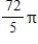 <strong>Find the volume of the solid generated by revolving the region bounded by the graphs of the equations about the line . , , </strong> A) B) C) D) E)