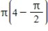 <strong>Find the volume of the solid generated by revolving the region bounded by the graphs of the equations about the line . , , </strong> A) B) C) D) E)