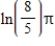 <strong>Find the volume of the solid generated by revolving the region bounded by the graphs of the equations about the x-axis. , , , </strong> A) B) C) D) E)