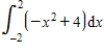 <strong>Set up the definite integral that gives the area of the region bounded by the graph of and . </strong> A) B) C) D) E)