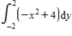 <strong>Set up the definite integral that gives the area of the region bounded by the graph of and . </strong> A) B) C) D) E)