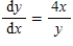 <strong>Consider the differential equation ,for only,with initial value . Which of the following is the slope field for the general solution to the given differential equation? </strong> A) B) C) D)