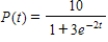 <strong>The logistic function models the growth of a population.Determine when the population reaches one-half of the maximum carrying capacity.Round your answer to three decimal places. </strong> A)0.549 B)3.333 C)1.151 D)5.000 E)1.000